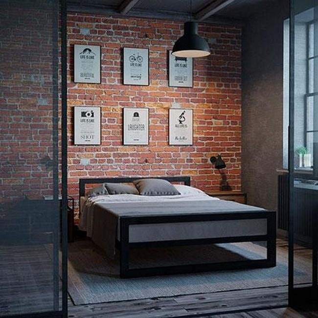 Кровать в стиле Loft R52-20